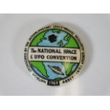 A National Space & UFO Convention badge Woburn Abb