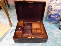 A Victorian writing box