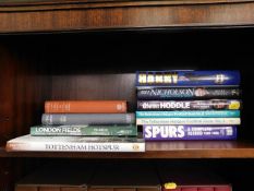 Ten books relating to Tottenham Hotspur football c