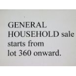 General sale starts from lot 360