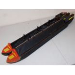 A remote control narrowboat & butty 36in long
