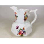 An early 19thC. hand painted English porcelain jug