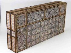 A good vizagapatam style box with backgammon & che