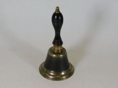 A vintage brass bell