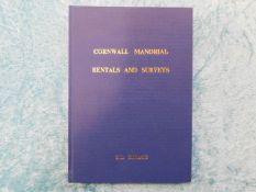 Book, Cornwall Manorial Rentals & Surveys