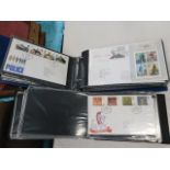 Two first day cover albums