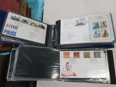 Two first day cover albums
