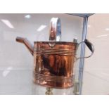 A 19thC. French copper watercarrier