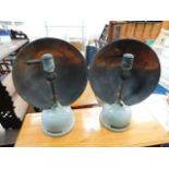 Two Tilley radiator lamps