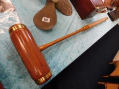 A Jaques of London croquet hammer