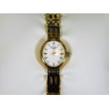 A ladies 9ct gold Rotary wristwatch & strap with o