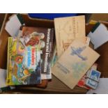 A boxed quantity of collectors cards