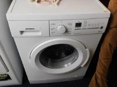 A Siemens washing machine