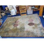 A large Indian hand knitted carpet (cost £4000) 14