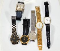 Six modern fashion watches