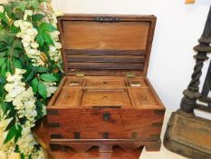 An Anglo Indian spice chest