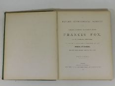 A privately printed book dated 1872 with various f