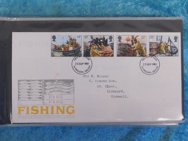 An album of first day covers