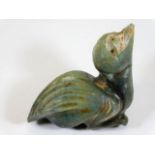 A Chinese hardstone carving of chick 3in x 3.125in