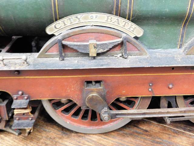 A well engineered large 3.5in gauge working model steam train of the GWR City Of Bath locomotive 42. - Image 7 of 8