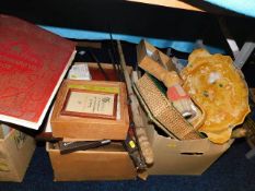 Three boxes of mostly household sundry items