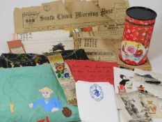 A 1920's Chinese South China Morning Post & other