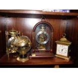 Four decorative modern clocks