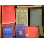 Six boxes of mostly early 20thC. fiction & novel b