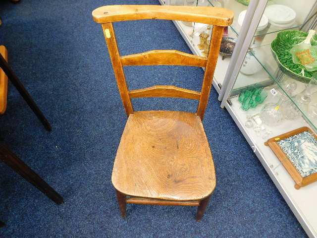 An elm childs school chair