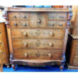 A large 19thC. Scottish chest of drawers