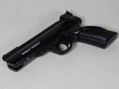 A Webley Tempest air pistol
