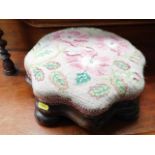 A small vintage foot rest