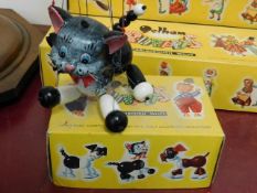 A Pelham puppet kitten with box