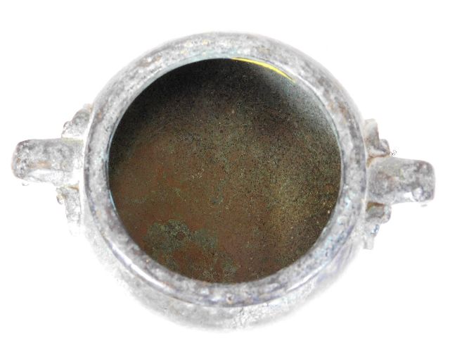 A Chinese bronze censer 6.5in wide x 4.5in high. P - Image 4 of 4