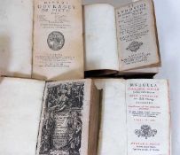 Two 17thC. books & two others