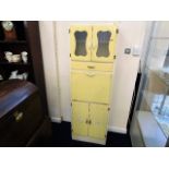 A 1950's/60's retro kitchen cabinet