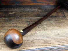 An African hardwood knobkerrie 27.75in