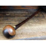 An African hardwood knobkerrie 27.75in