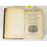 La Religion Et La Grace Poemes book dated 1764