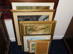 A quantity of decorative prints & paintings
