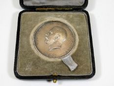A George V silver medallion Association of Manufac