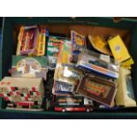 A quantity of boxed diecast vehicles including Din