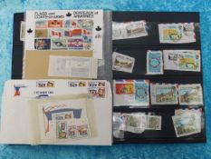 A world stamp album