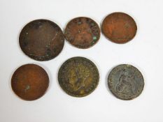 A George III Beloved & Lamented tribute coin 1830