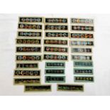 A quantity of colour magic lantern style slides