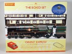 A Hornby Orient Express train set with original bo