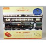 A Hornby Orient Express train set with original bo