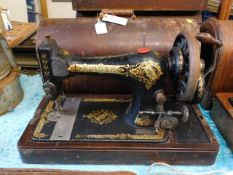An early 20thC. sewing machine