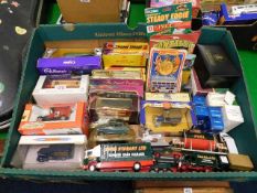 A quantity of diecast vehicles, mostly boxed