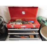 An American-Pro tool box & contents